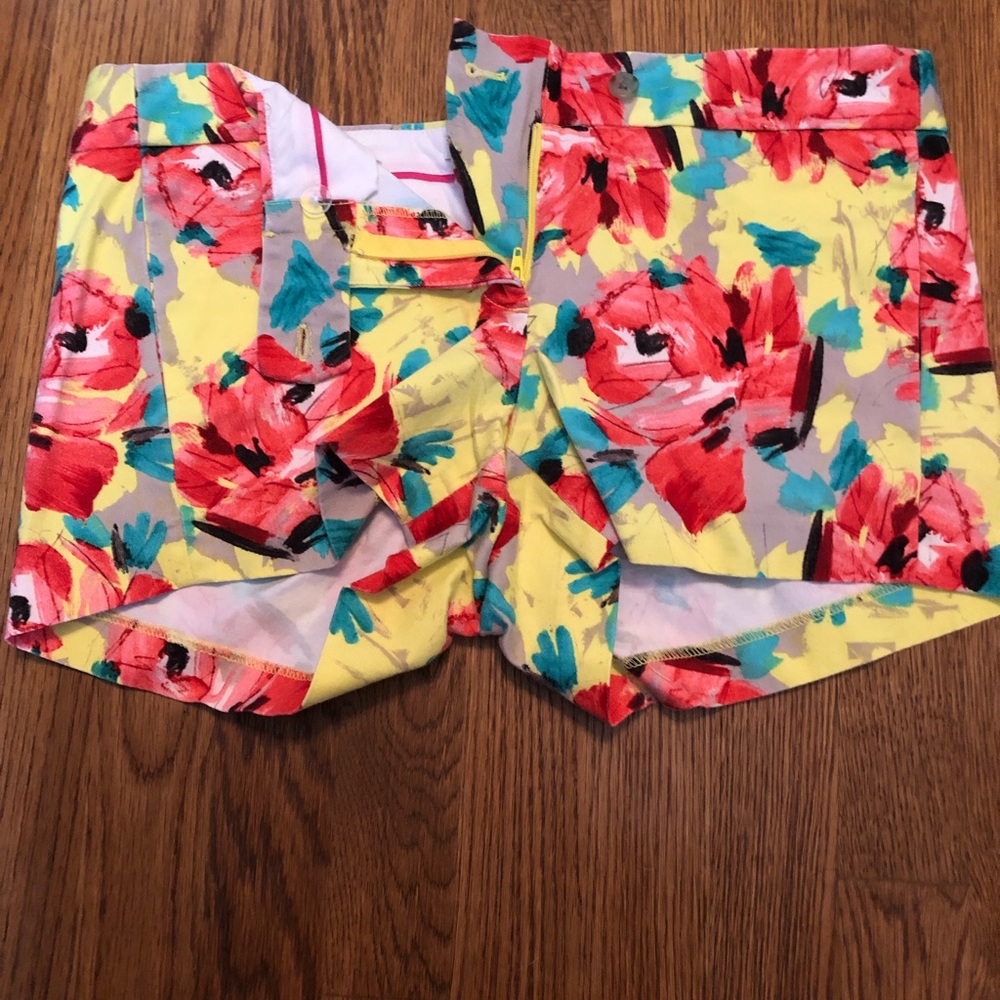J. Crew floral shorts